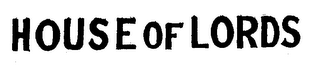 HOUSE OF LORDS logo