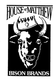 HOUSE OF MATTHEW BISON BRANDS logo