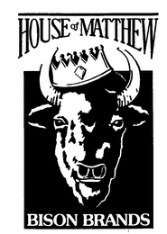 HOUSE OF MATTHEW BISON BRANDS logo