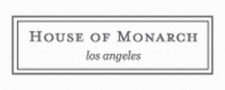 HOUSE OF MONARCH LOS ANGELES logo