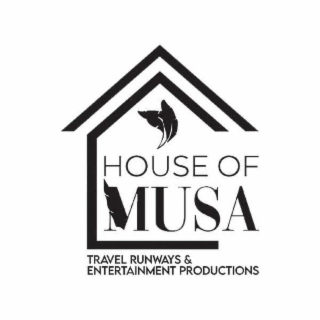HOUSE OF MUSA TRAVEL RUNWAYS & ENTERTAINMENT PRODUCTIONS logo