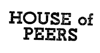 HOUSE OF PEERS logo