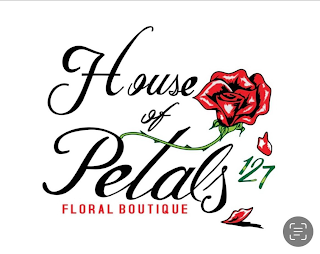 HOUSE OF PETALS 127 FLORAL BOUTIQUE logo