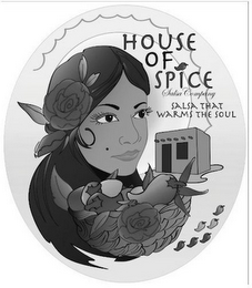 HOUSE OF SPICE SALSA COMPANY SALSA THATWARMS THE SOUL logo