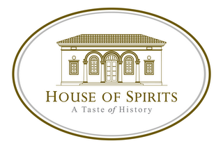 HOUSE OF SPIRITS A TASTE OF HISTORY logo