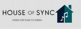 HOUSE OF SYNC MUSIC FOR FILM, TV, MEDIA logo