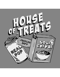 HOUSE OF TREATS REAL POP FREEZER RAPS SOUL CEREAL logo