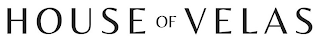 HOUSE OF VELAS logo