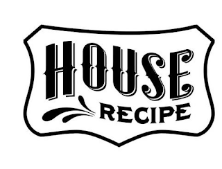 HOUSE RECIPE logo