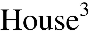 HOUSE3 logo