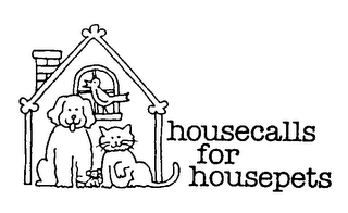 HOUSECALLS FOR HOUSEPETS logo