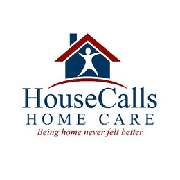 HOUSECALLS HOME CARE BEING HOME NEVER FELT BETTER logo