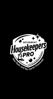 HOUSEKEEPERS PRO DETERGENT NON TOXIC AND NO HARSH CHEMICALS  SAFE FOR STAFF GUEST logo