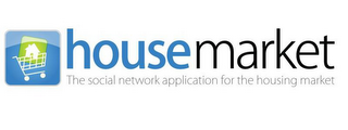 HOUSEMARKET THE SOCIAL NETWORK APPLICATION FOR THE HOUSING MARKET logo