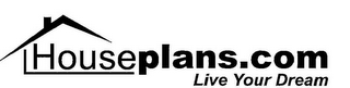 HOUSEPLANS.COM LIVE YOUR DREAM logo