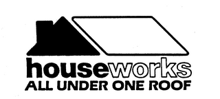 HOUSEWORKS ALL UNDER ONE ROOF logo