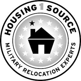 HOUSING 1 SOURCE MILITARY RELOCATION EXPERTS logo