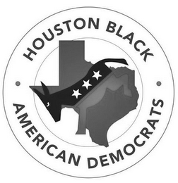 HOUSTON BLACK AMERICAN DEMOCRATS logo