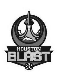 HOUSTON BLAST SLG logo