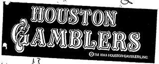 HOUSTON GAMBLERS logo