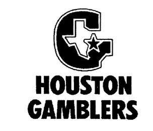 HOUSTON GAMBLERS logo