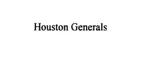 HOUSTON GENERALS logo