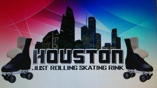 HOUSTON JUST ROLLING SKATING RINK logo