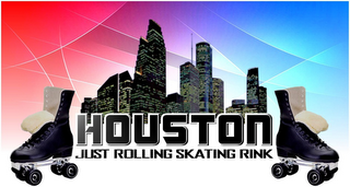HOUSTON JUST ROLLING SKATING RINK logo