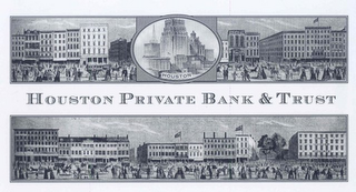 HOUSTON PRIVATE BANK & TRUST HOUSTON logo