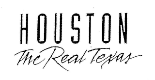 HOUSTON THE REAL TEXAS logo