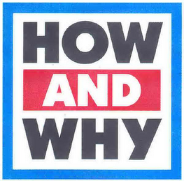 HOW AND WHY logo