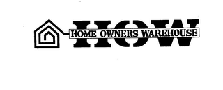 HOW HOME OWNERS WAREHOUSE logo