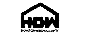 HOW HOME OWNERS WARRANTY logo