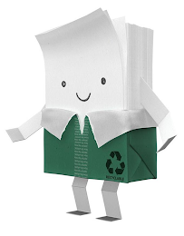 HOW LIFE UNFOLDS RECYCLABLE logo