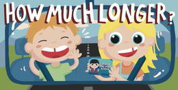HOW MUCH LONGER? MINDY THE MIND READER HELLOFUN! logo