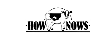 HOW NOWS logo