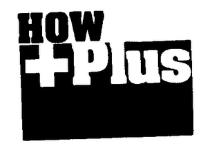 HOW PLUS logo