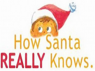 HOW SANTA REALLY KNOWS logo