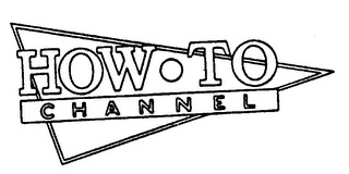 HOW TO CHANNEL logo