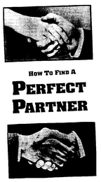 HOW TO FIND A PERFECT PARTNER logo