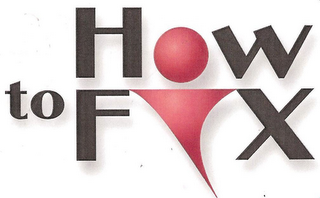 HOW TO FIX logo