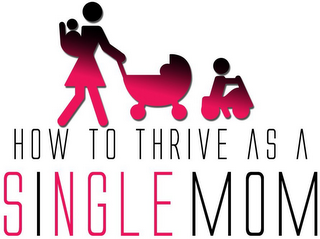 HOW TO THRIVE AS A SINGLE MOM logo