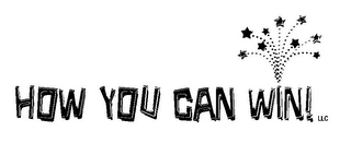 HOW YOU CAN WIN! LLC logo
