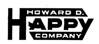 HOWARD D. HAPPY COMPANY
