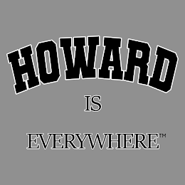 HOWARD IS EVERYWHERE logo