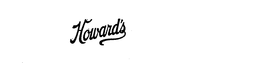 HOWARD'S logo