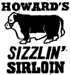 HOWARD'S SIZZLIN' SIRLOIN logo
