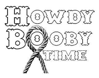 HOWDY BOOBY TIME logo