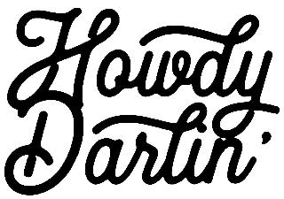 HOWDY DARLIN' logo