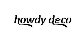 HOWDY DECO logo